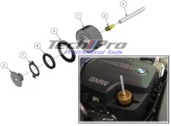 BM-082-1  BMW-N20 Smoke Leak/Vacuum Test Adaptor