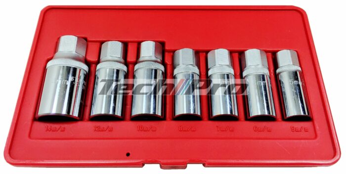 EE-035 - Stud Remover / Installer Metric MM - 7 pcs