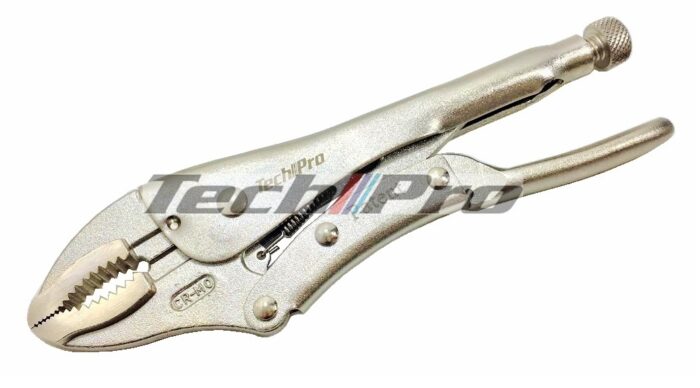 HT-021  Locking Pliers - Heavy Duty  Curve Jaw - 10"