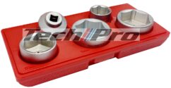 OS-009 - Oil Filter Socket Set - 5 pcs