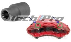 PE-011  Porsche - Brake Caliper Pad Screw Socket - 10 Points