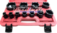 TS-002  Truck - Bearing Nut Socket Set  4 Pin Outer - 11 pcs